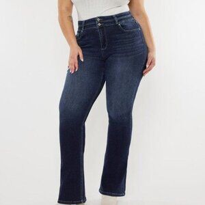 Kancan Boot Cut Jeans (Plus)